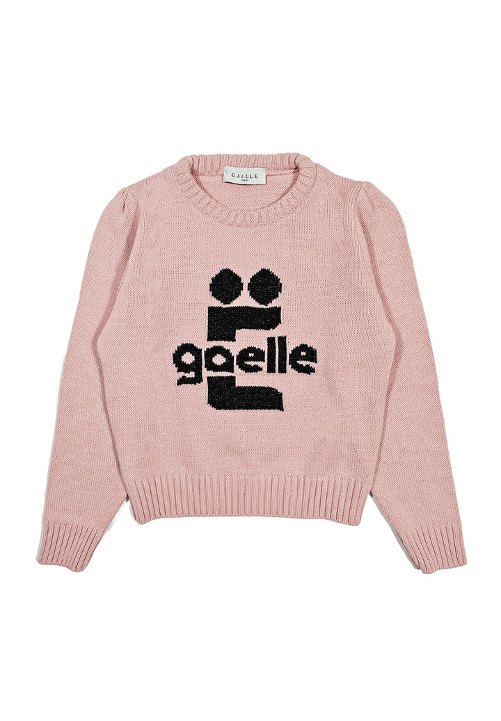 Maglione rosa per bambina