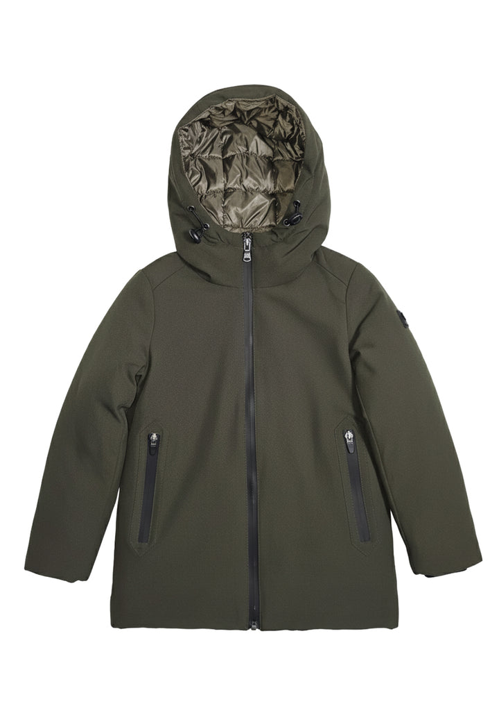 Giubbotto verde per bambino