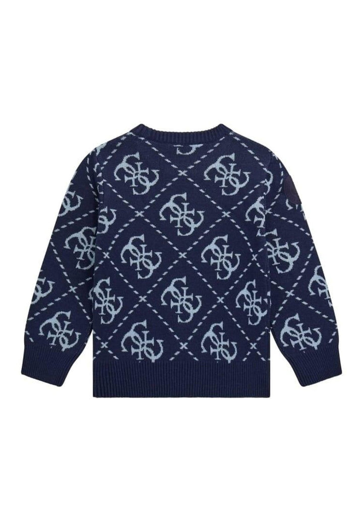 Maglione blu per neonato