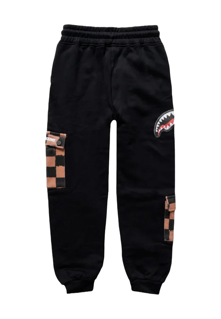 Pantalone felpa nero per bambino