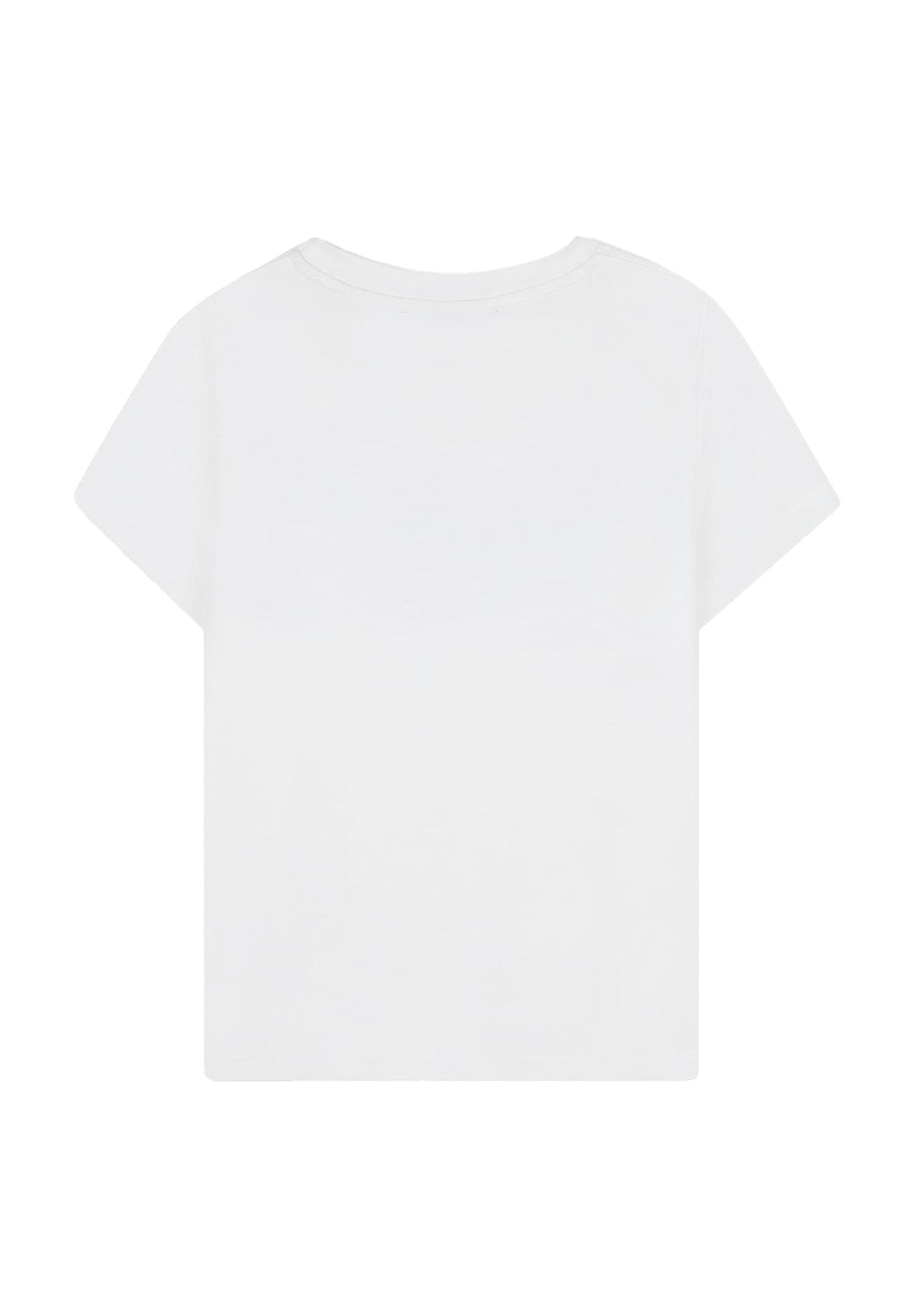 T-shirt bianca per bambina