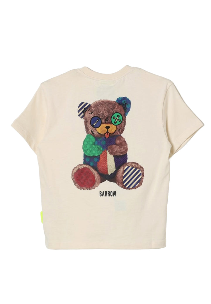 T-shirt crema per bambino