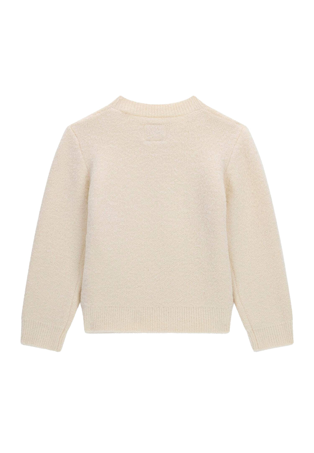 Maglione crema per neonata