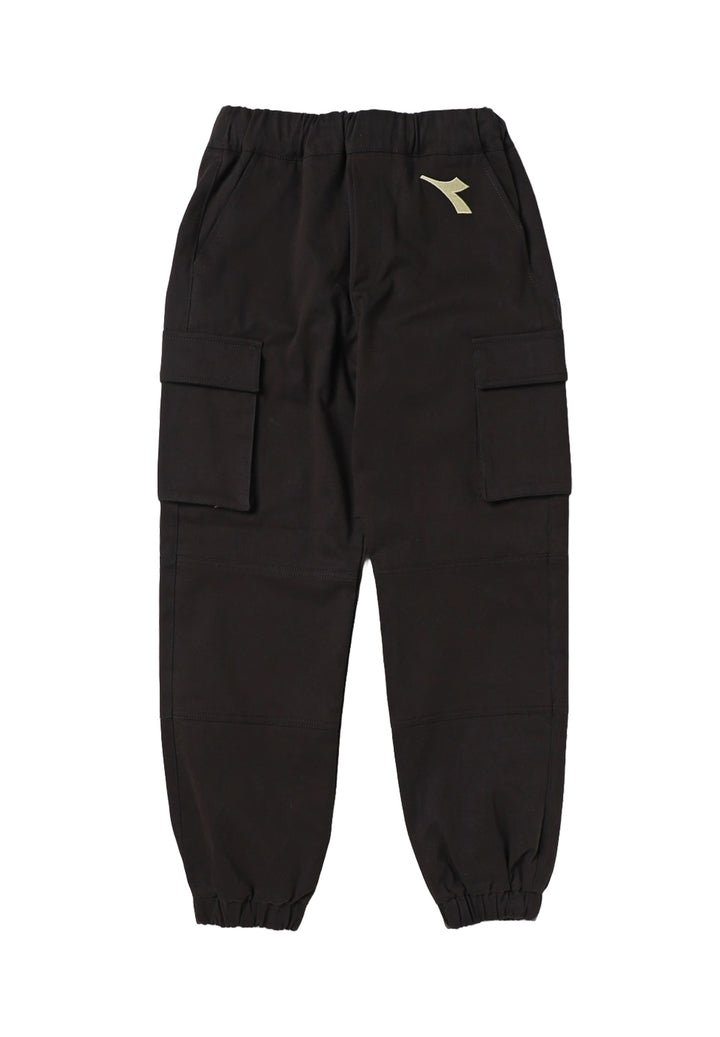 Pantalone cargo nero per bambino