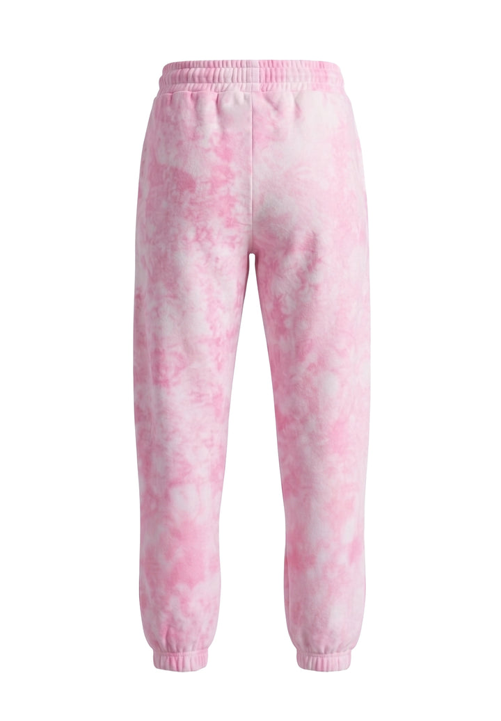 Pantalone felpa rosa per bambina