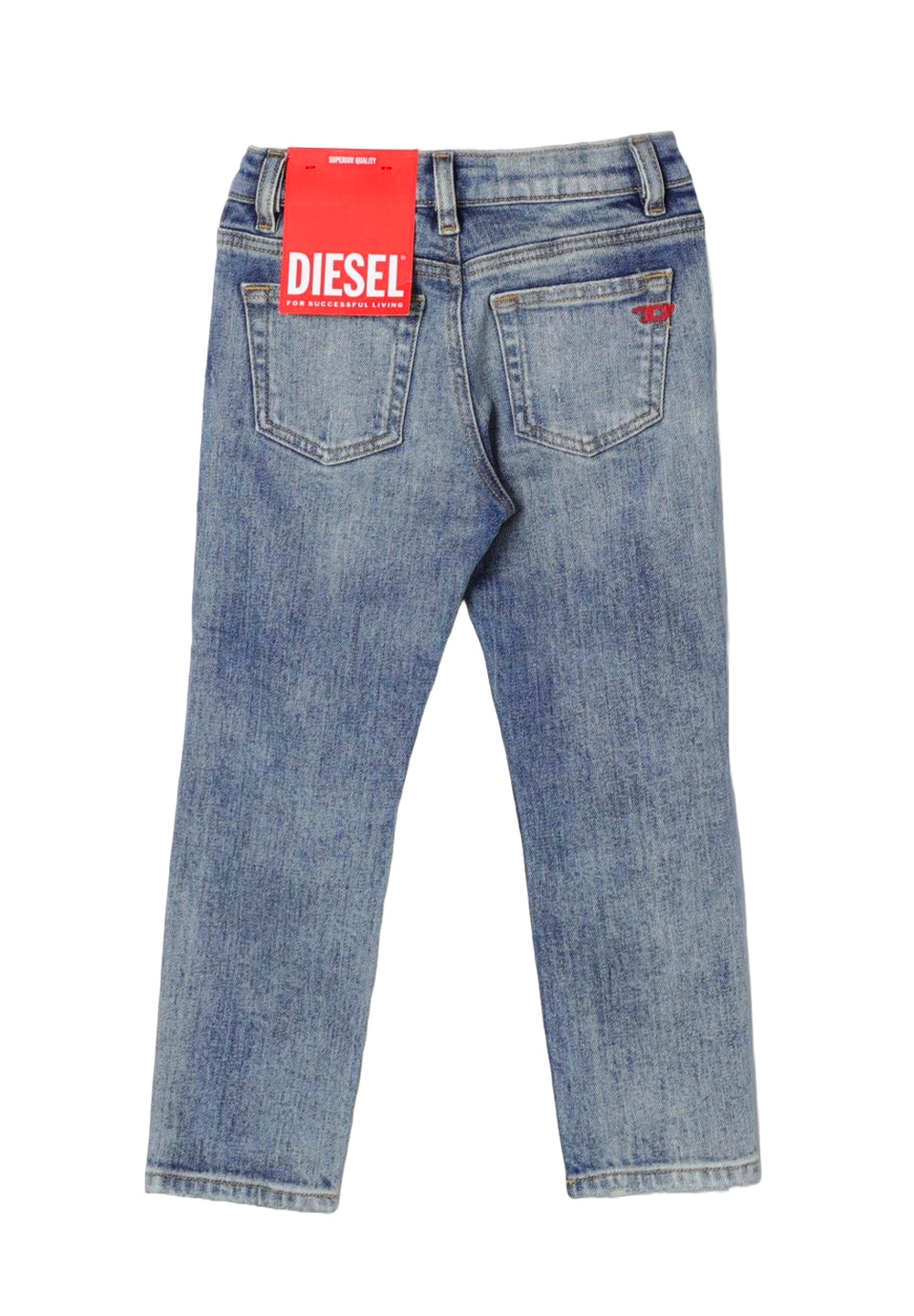 Jeans blu denim per bambino