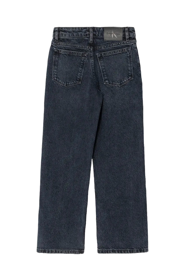 Jeans blu denim scuro per bambina