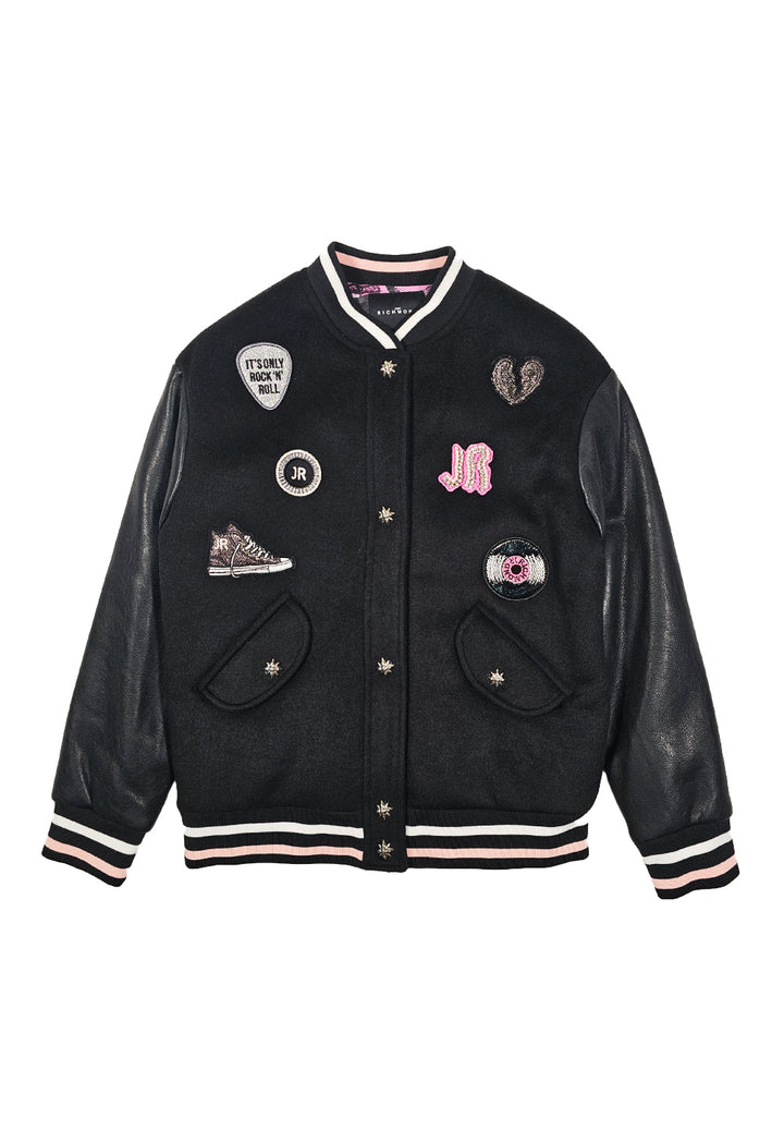 Black college jacket for girls