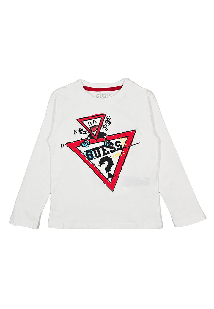 T-shirt bianca per bambino