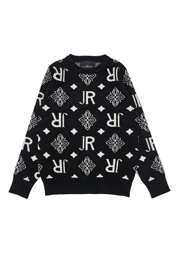 Maglione nero per bambino