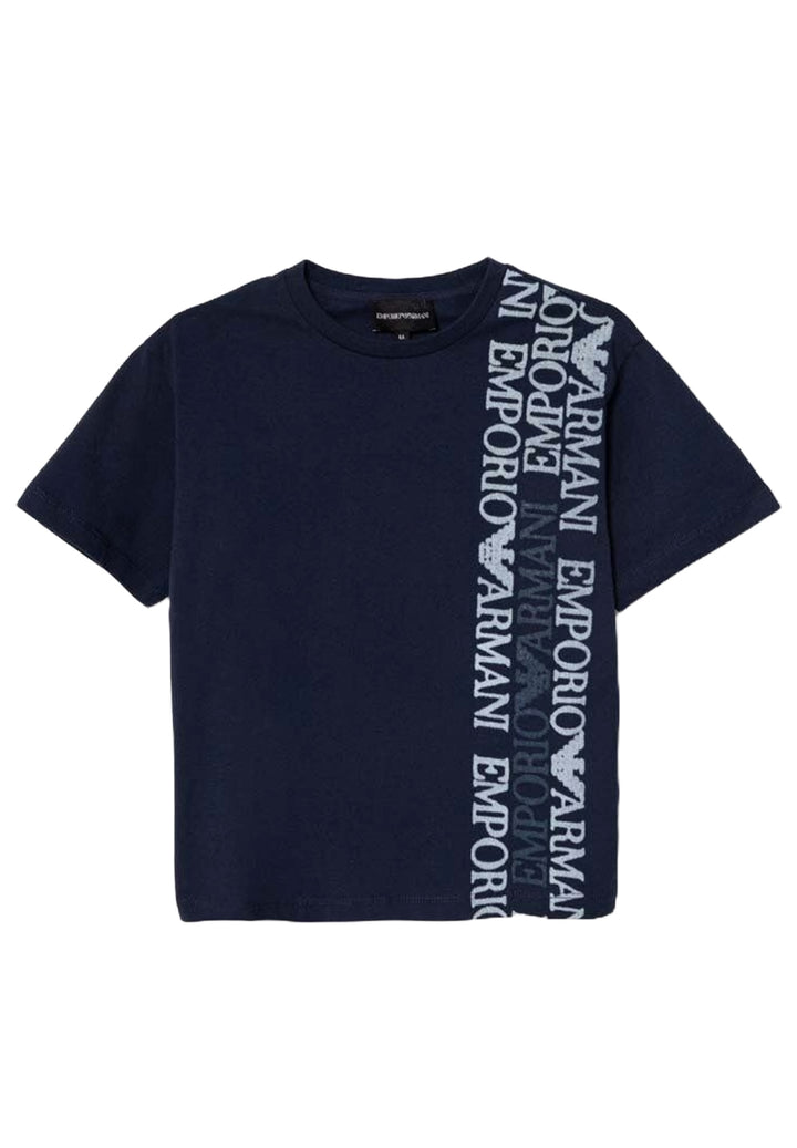 T-shirt blu per bambino