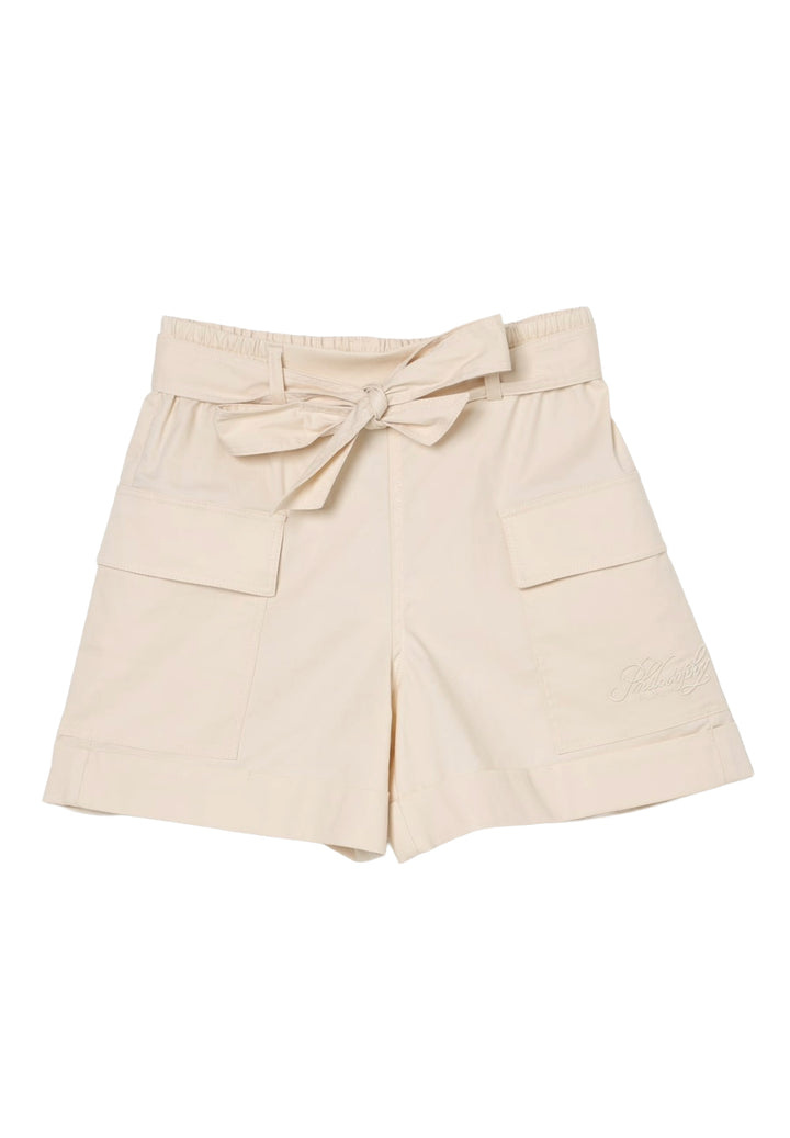 Bermuda beige per bambina