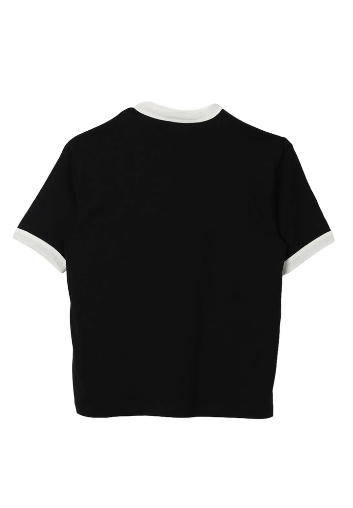 T-shirt nera per bambino