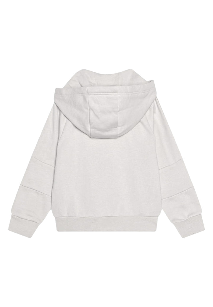 White zipped sweatshirt for boy