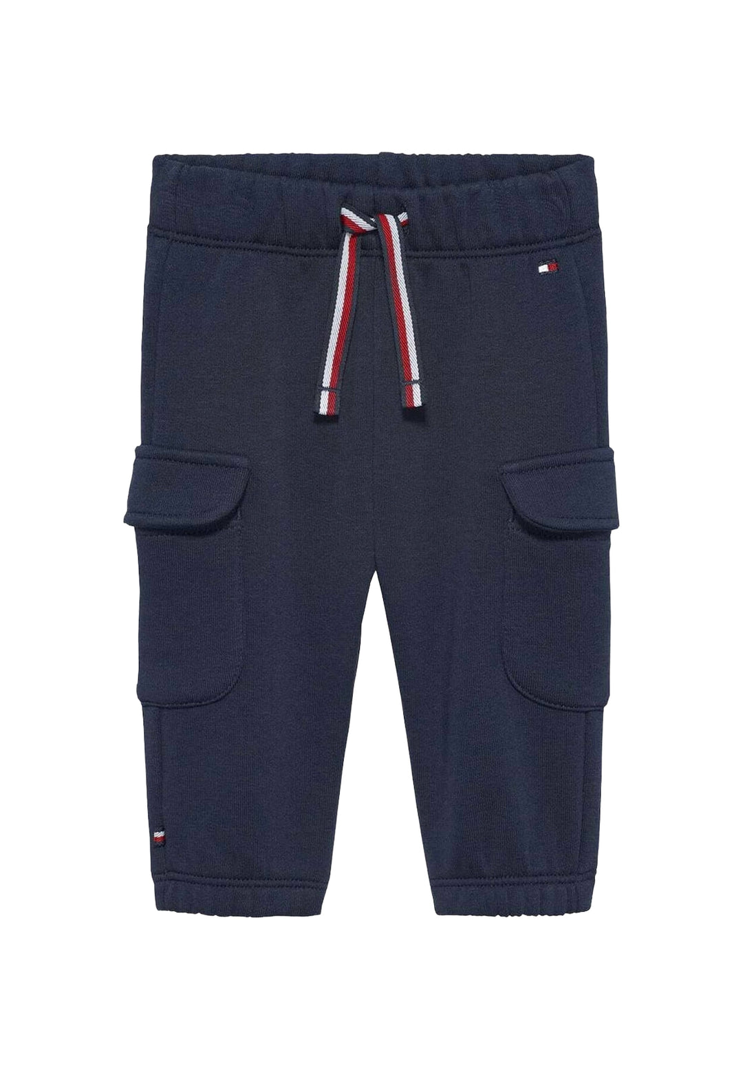 Pantalone felpa blu navy per neonato