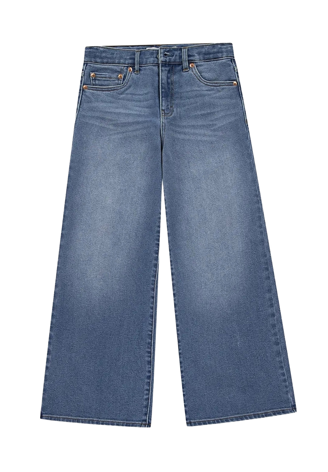 Jeans blu denim per bambina