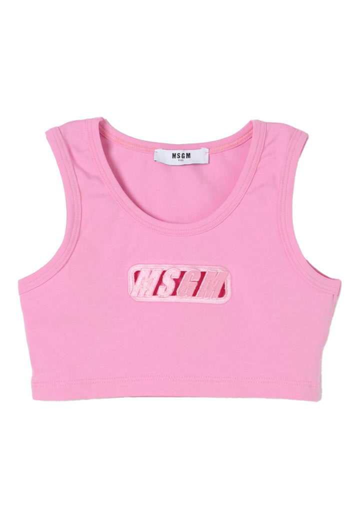 Top rosa per bambina