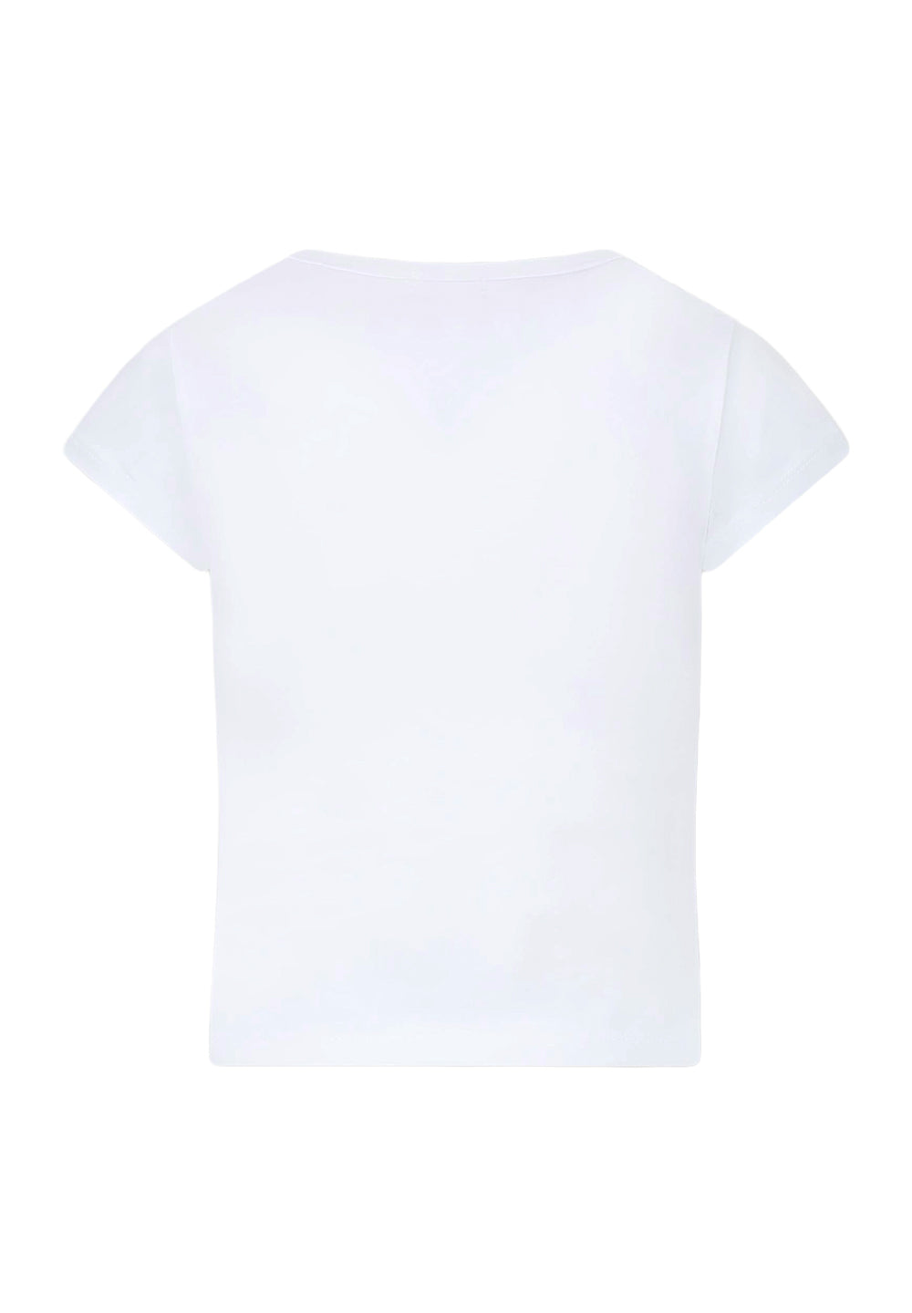 T-shirt bianca per bambina