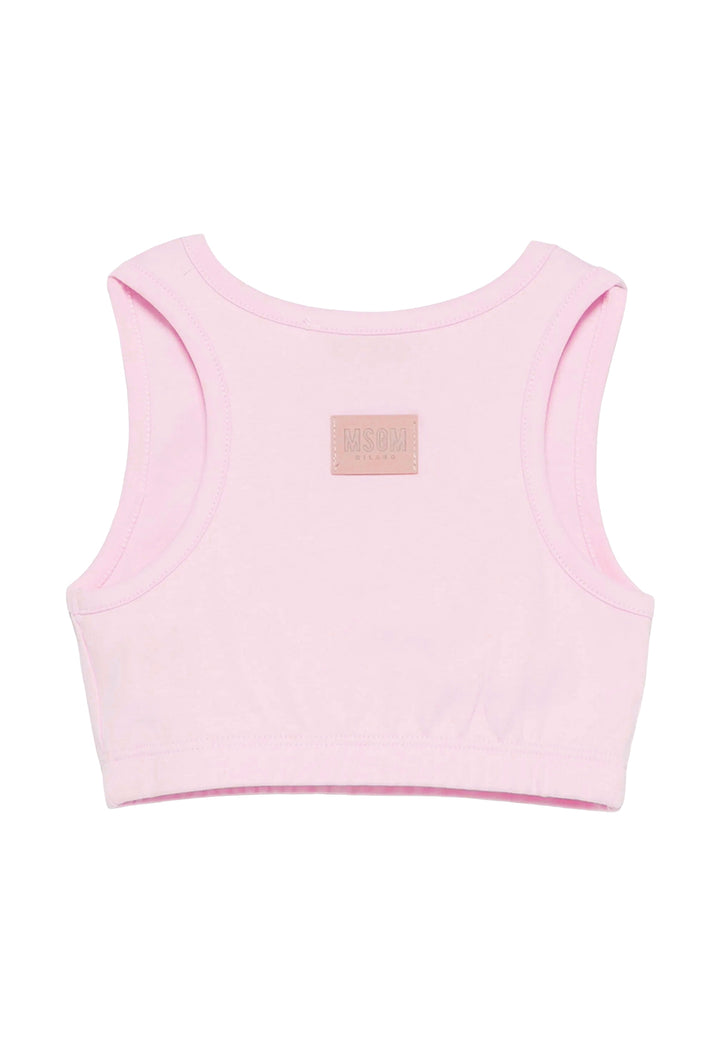 Top rosa per bambina
