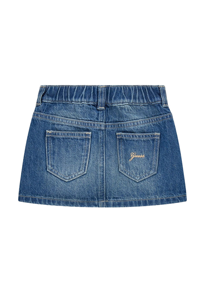 Gonna blu denim per bambina
