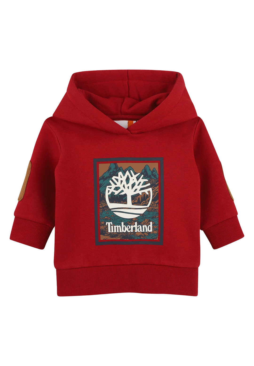 Felpa cappuccio rossa per bambino