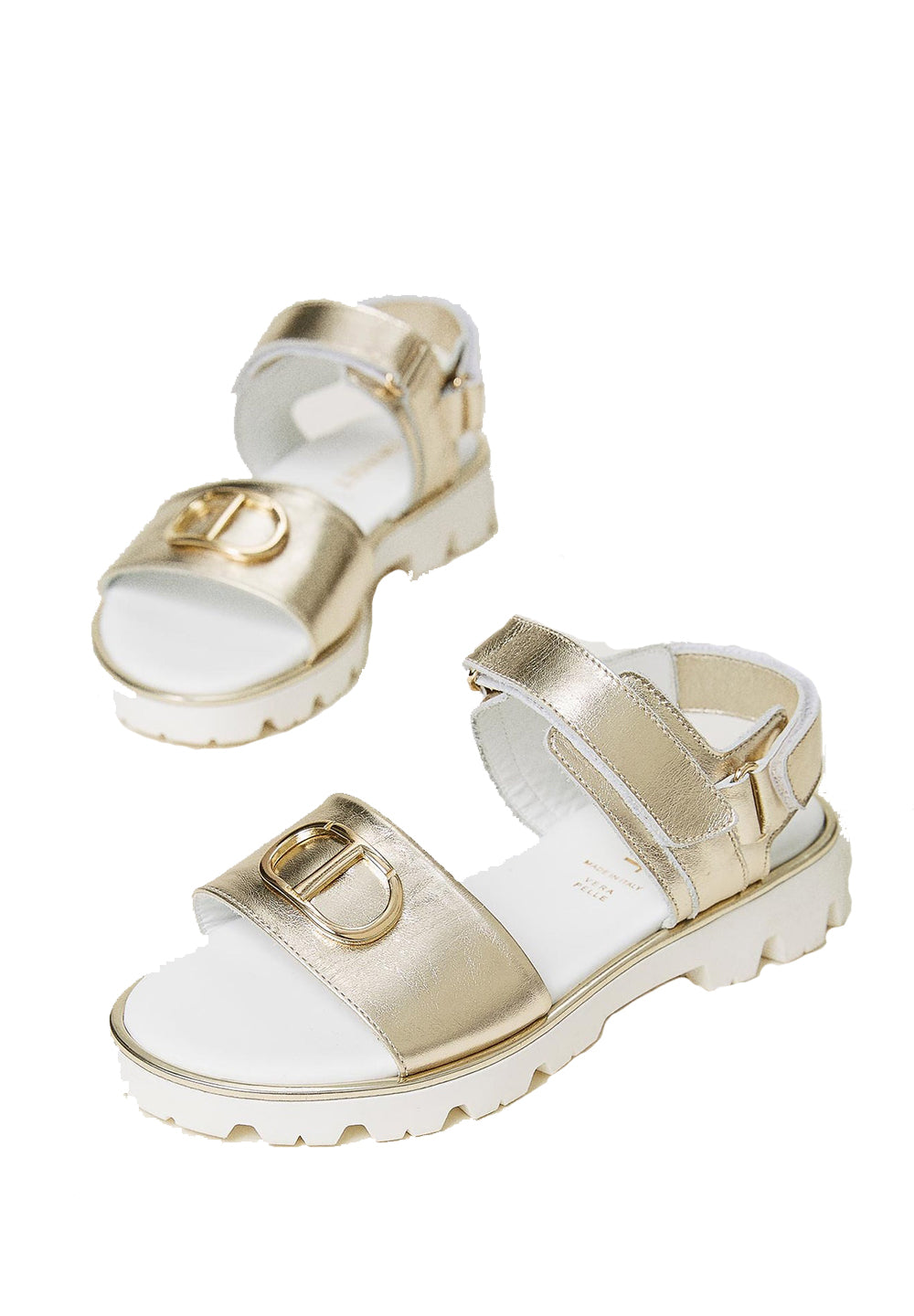 Sandali oro per bambina