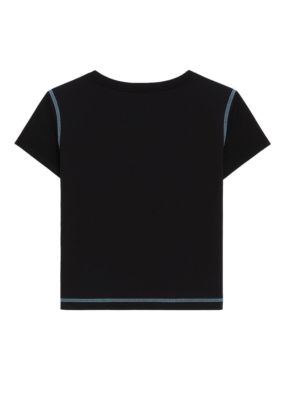 T-shirt nera per bambina