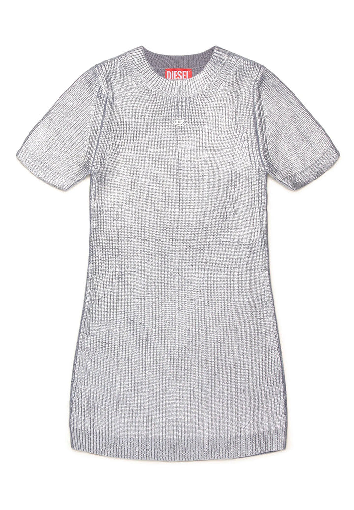 Vestito argento per bambina