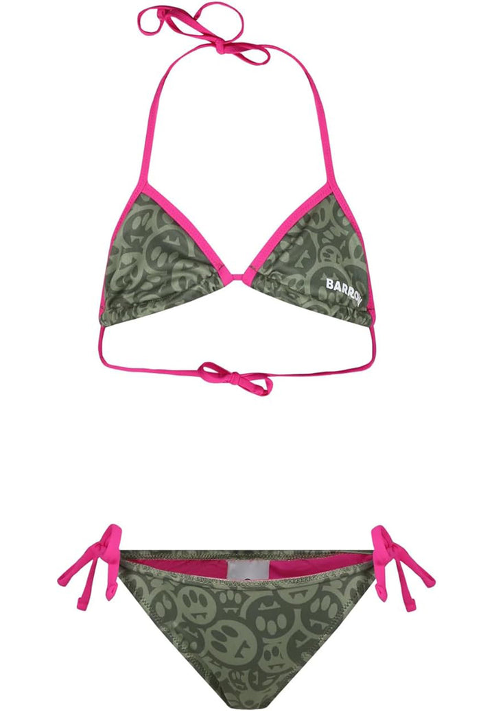 Costume bikini verde per bambina