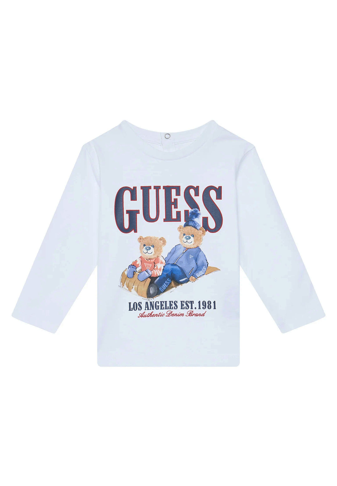 T-shirt bianca per neonato