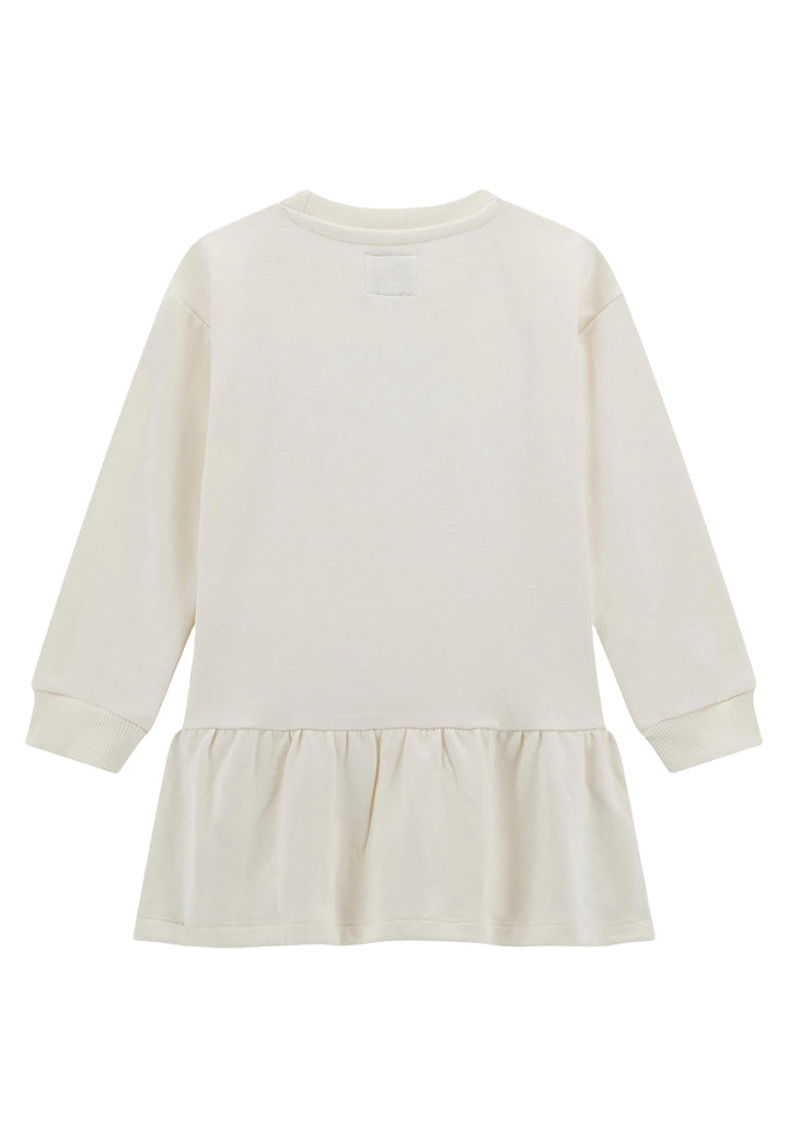 Vestito crema per bambina