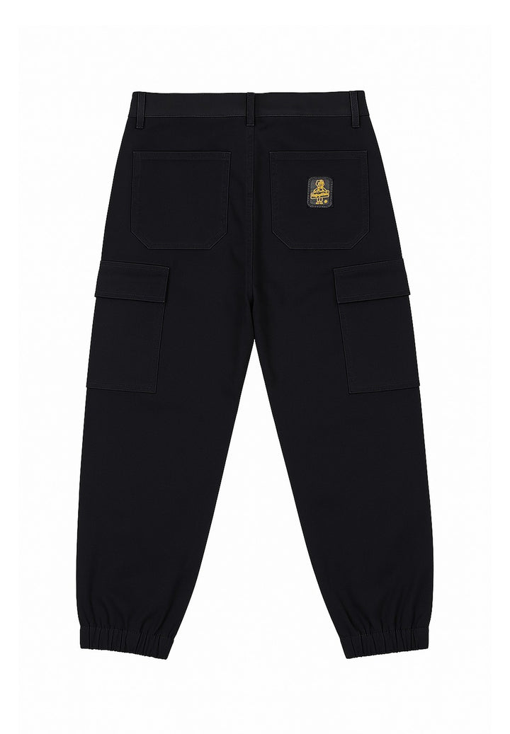 Pantalone cargo nero per bambino