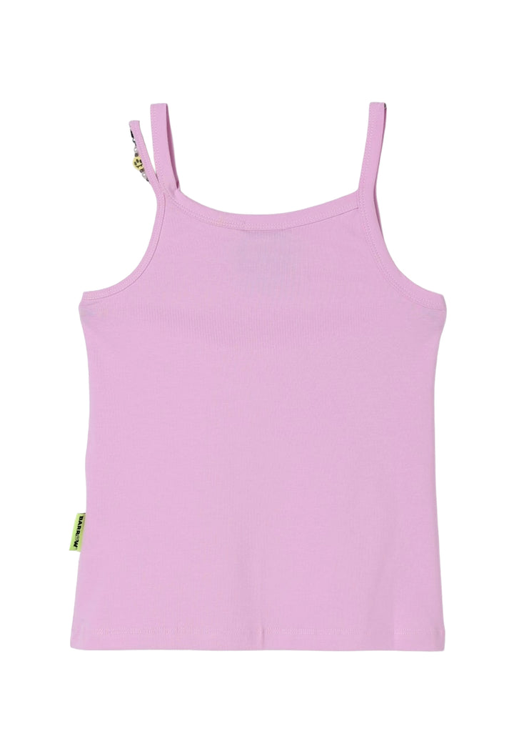 Canotta rosa per bambina