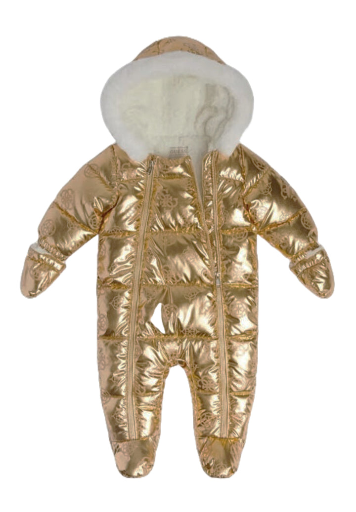Giubbotto tutone oro per neonata