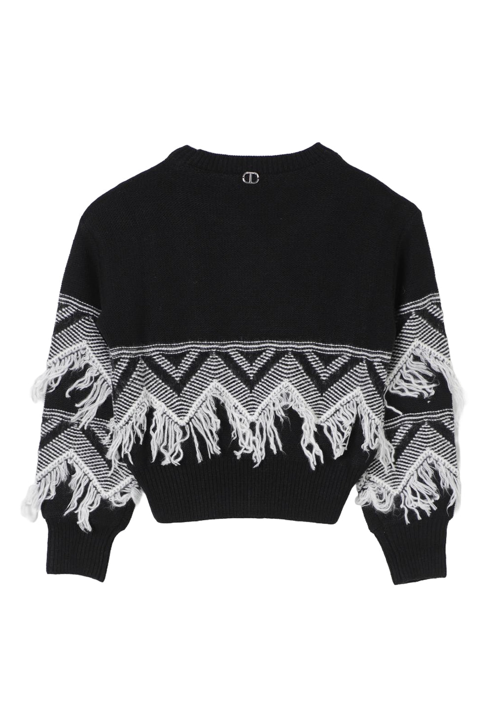 Maglione nero per bambina