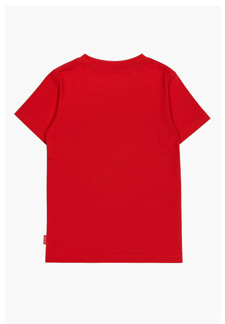 T-shirt rossa per bambino