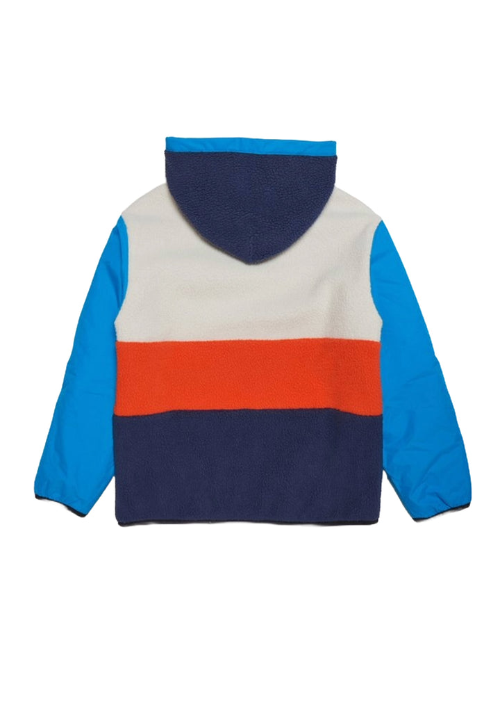 Multicolor teddy jacket for boys