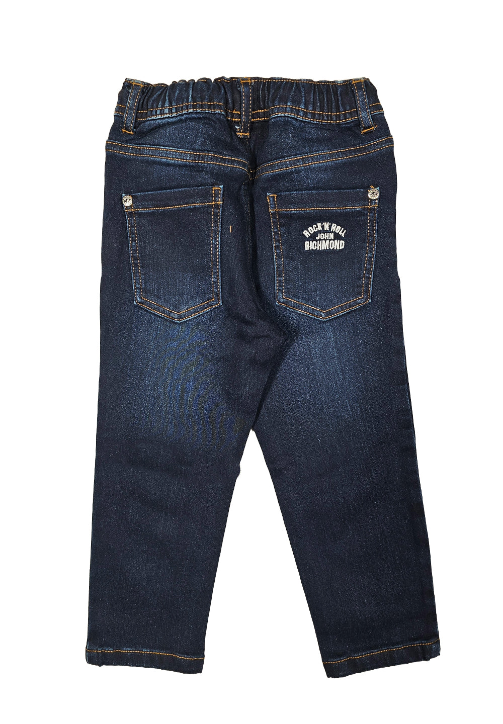 Blue denim jeans for newborns