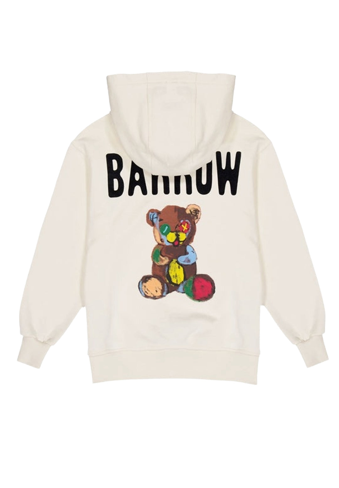 Felpa cappuccio crema unisex