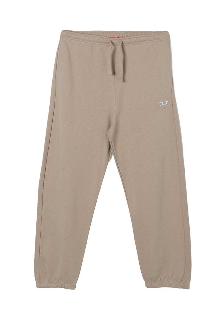 Pantalone felpa beige per bambino