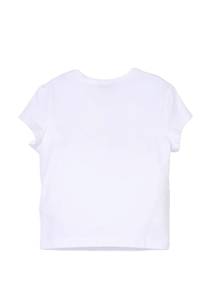 T-shirt bianca per bambina