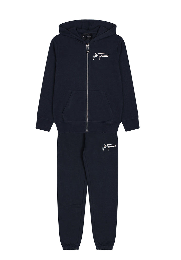 Completo felpa blu per bambino