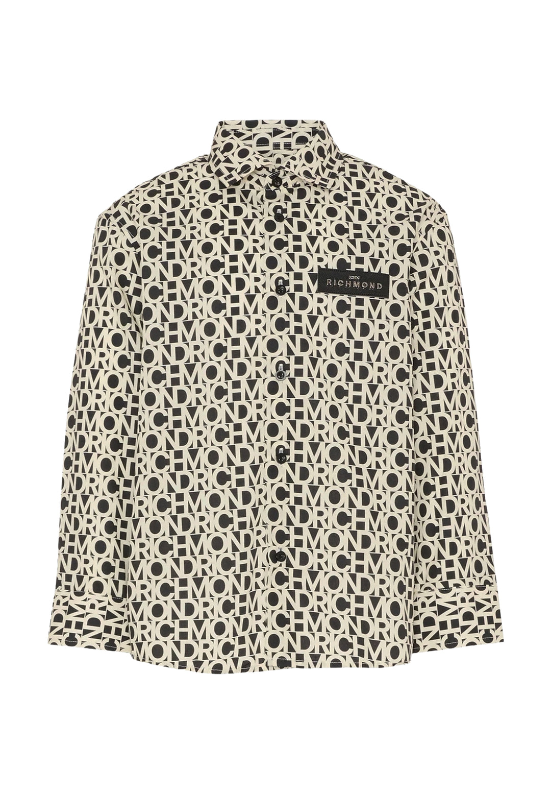 Camicia beige per bambino