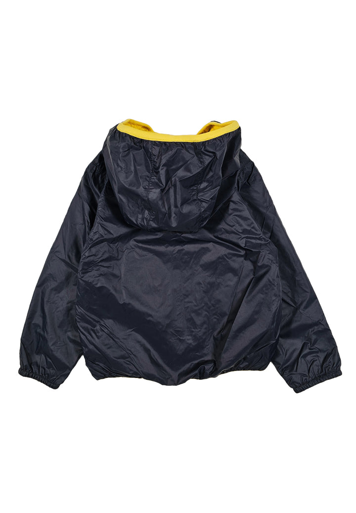 Giubbino reversibile blu-giallo per bambino