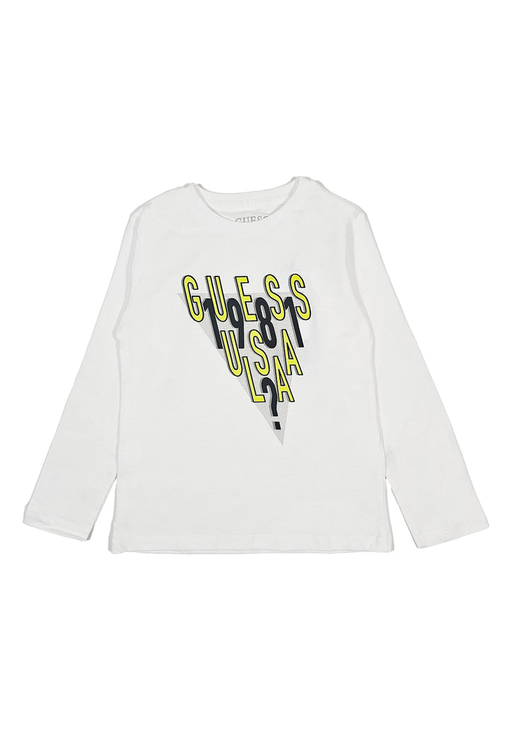 T-shirt bianca per bambino