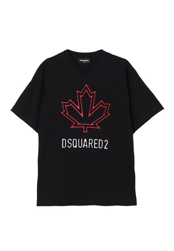 T-shirt nero per bambino