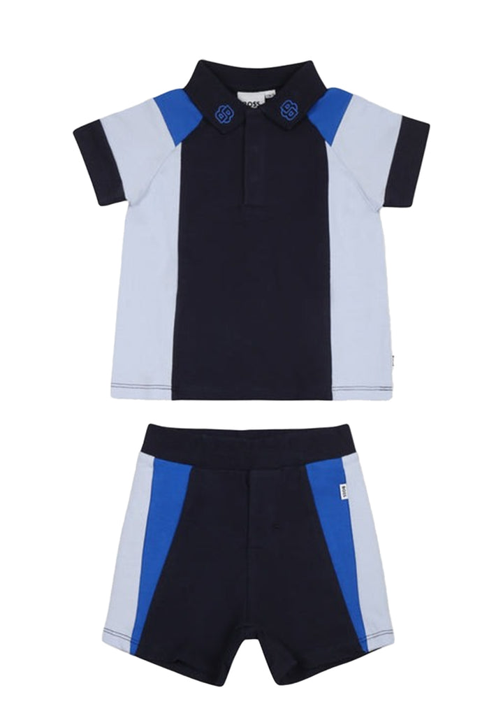 Completo blu per neonato