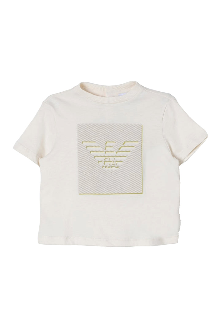 T-shirt panna per bambino