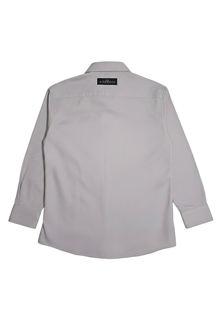 Camicia grigia per bambino