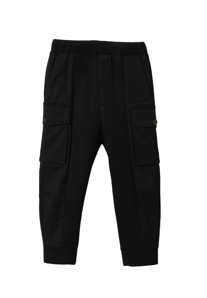 Pantalone felpa nero per bambino